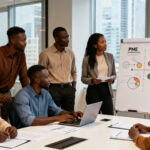 "Différence entre pme et start-up : comprendre enjeux et financements" avec des noirs mais sans aucun texteDifférence entre pme et start-up : comprendre enjeux et financements